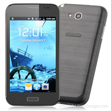 A7100 Android 4.0 OS Sc6820 1.0GHz 5 Inch 5.0MP Camera TV Smart Phone- Black (JH_MOP_259)